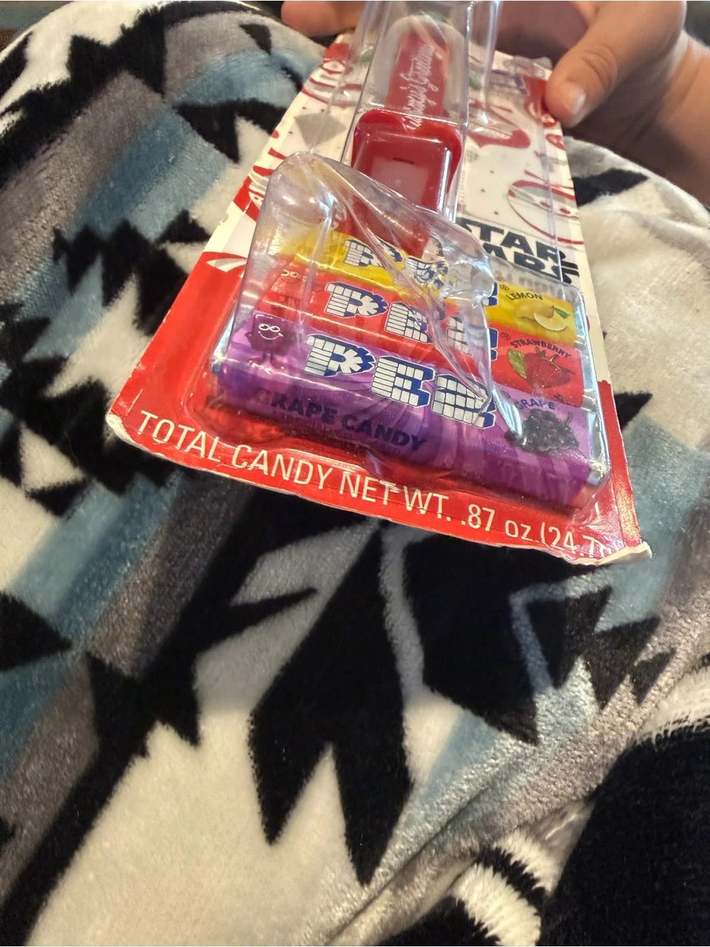 PEZ Star Wars The Mandalorian 'Galactic Greetings' Red Candy Dispenser